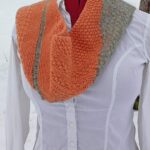 écharpe tricot fait main